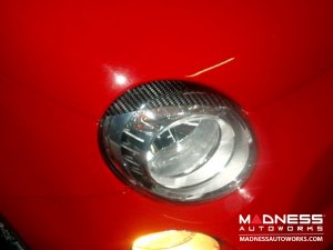 FIAT 500 Eyebrows - Carbon Fiber